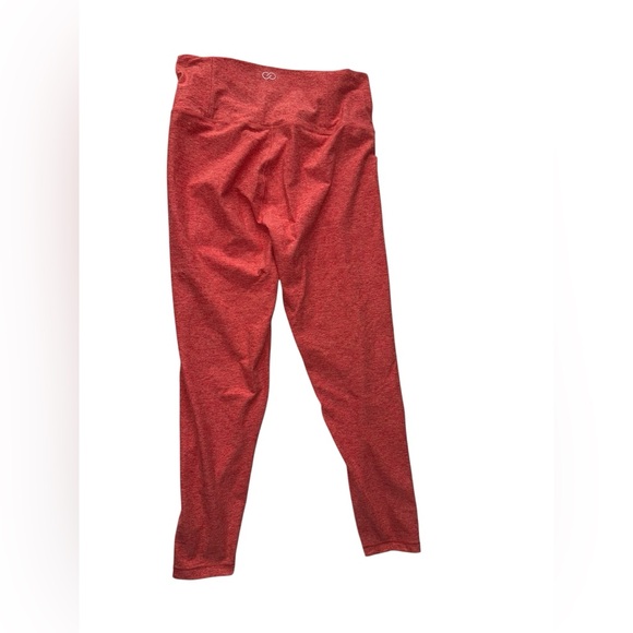 Calia Orange Red Leggings Size Large - Picture 3 of 6